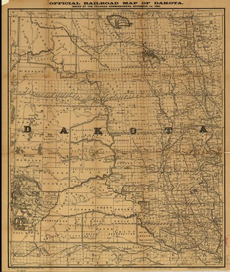 South Dakota Maps South Dakota Digital Map Library Table