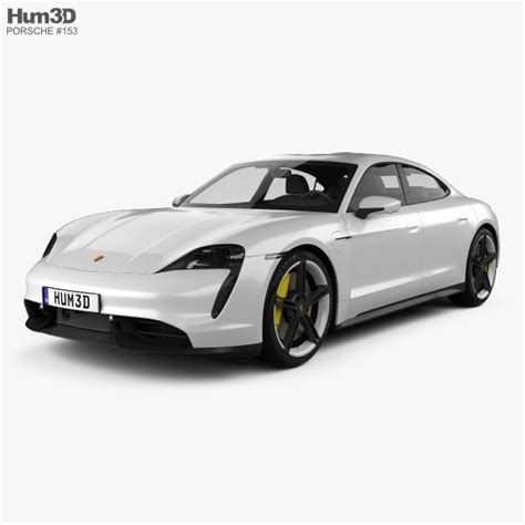 Porsche Taycan 3d Models Download Hum3d