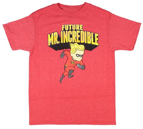 Disney Incredibles Little Boys Dash Future Mr Incredible Kids T Shirt