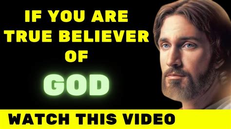 If You Are True Believer Of God Watch This Video Jesus Light Youtube