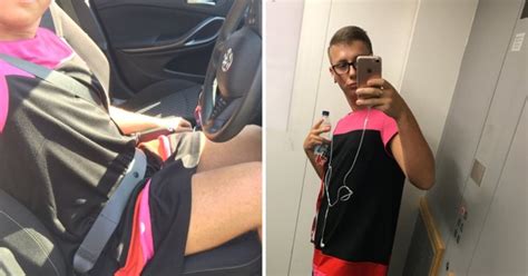 Guy Heads Into Work In A Dress After Being Sent Home For Wearing Shorts