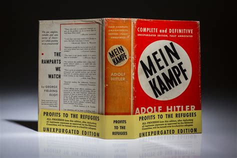Mein Kampf - Complete and Unabridged. Fully Annotated. - The First Edition Rare Books