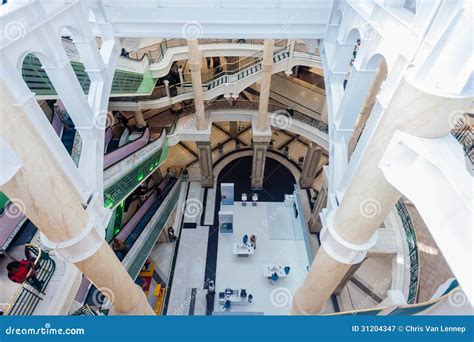 Shopping Centre Structure Arches Floors Stair Lifts Editorial