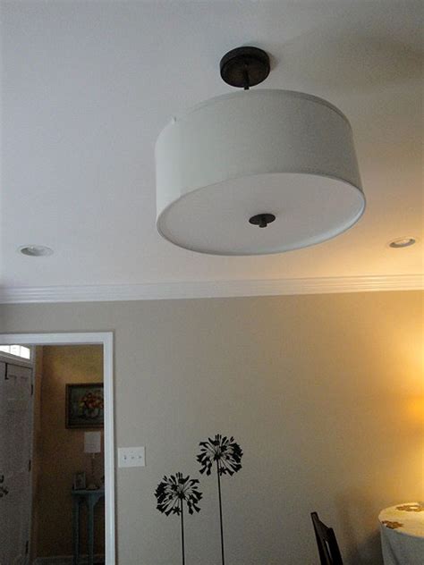 Sourcing guide for ceiling light fixture: Home Office Makeover - From Dark and Dreary to Light and ...
