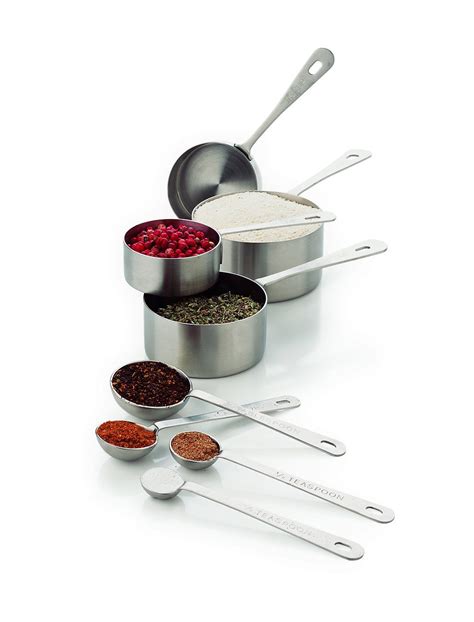 Amco Professional Performance Measuring Cups And Spoons Set Of 8