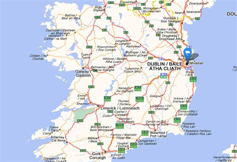 You can use this printable map of ireland to learn the geography of country, such as its political borders, landmarks and other specific objects. Road Map of Ireland