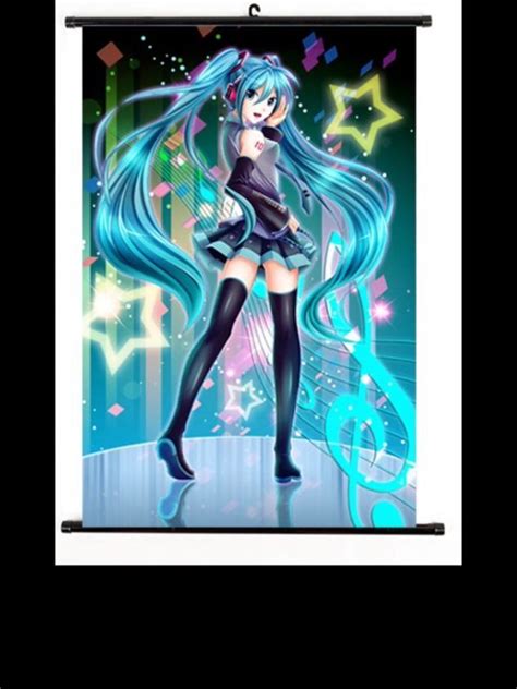 Hatsune Miku Japan Anime Vocaloid Collectable Cloth Scroll Poster New