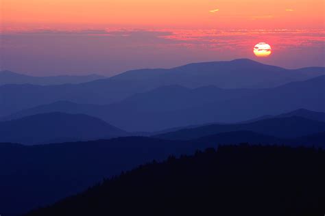 Always A Stunning Sunset In The Smoky Mountains Smoky Mountains Cabins