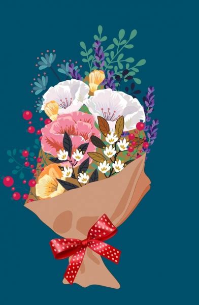 Flower Bouquet Vectors Free Download Graphic Art Designs