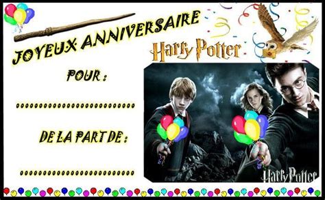 Check spelling or type a new query. Etiquettes invitations Harry Potter pour anniversaire