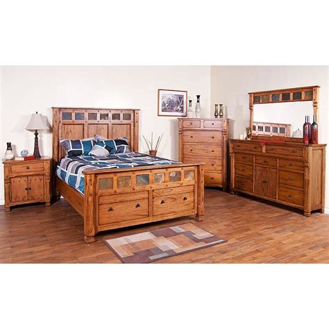 Whether it's cozy or spacious, bright or subdued, target stocks all the bedroom furniture you need. Rustic Oak & Slate Collection - Rustic Oak Sonoma Bedroom ...