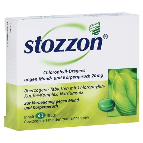 Discover the best chlorophyll herbal supplements in best sellers. Erfahrungen zu Stozzon Chlorophyll-Dragees gegen Mund- und ...