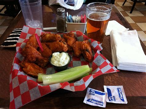 In buffalo, the wings are put directly in the oil until cooked through and golden, then tossed in a sauce made of half butter and half hot sauce, with perhaps a few other secret seasonings thrown in there. Buffalo wing - Wikipedia