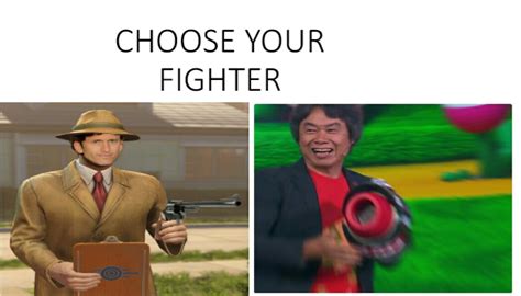 Choose Your Fighter Choose Your Class Know Your Meme