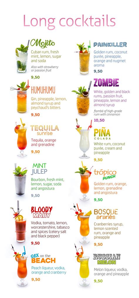we present our new cocktail menu that will surely surprise you
