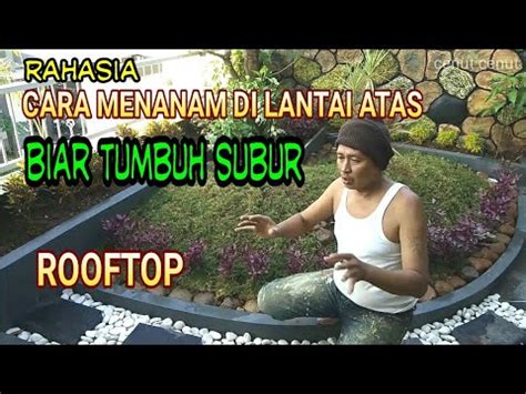 Taman di atas gedung lantai 12 kali ini pak tani jalan2 ke taman,tapi ini adalah yang lain dari pada yang lain,di mana taman ini. Cara membuat taman di atas lantai atau Roof Top biar ...