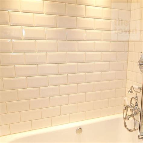 Metro Cream Bathroom Wall Tile
