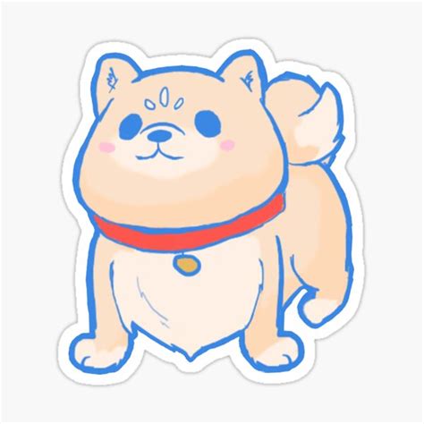 Cute Doggo Sticker By Kevtendo Redbubble