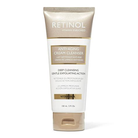 Retinol Cream Cleanser Anti Aging 5oz Daily Deep Cleansing Facial