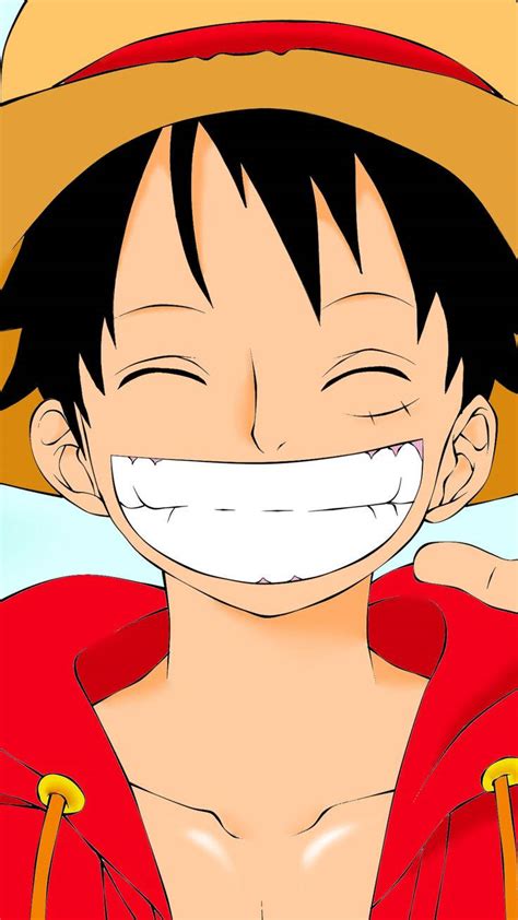 Download Adorable Luffy Smile Wallpaper