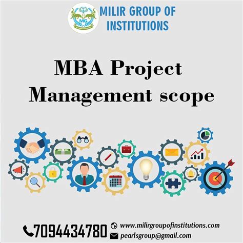 Mba Project Management Scope