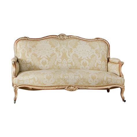 antique italian rococo style giltwood sofa available for immediate sale at sotheby s