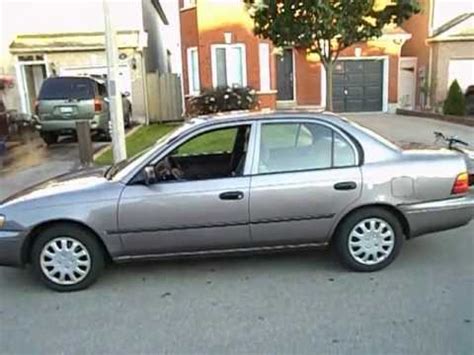 1995 toyota corolla sub models. 1995 Toyota Corolla DX Startup Exhaust & In Depth Tour ...