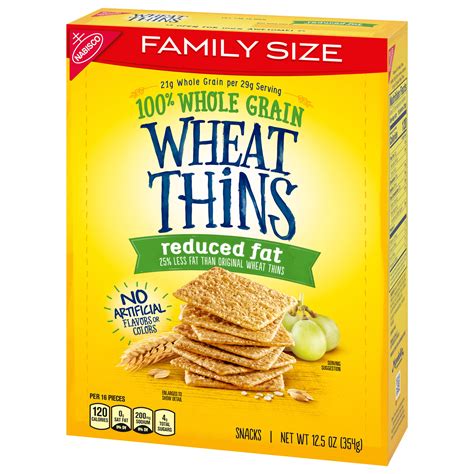 Wheat Thins Reduced Fat Nutrition Label Besto Blog