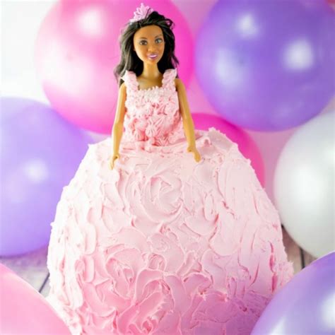 How To Make A Barbie Doll Cake Step By Step Instructions