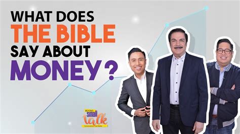 For circumcision indeed is of value if you obey the law, but if you break the law, your circumcision becomes uncircumcision. Beyond Small Talk | What does the Bible say about Money ...