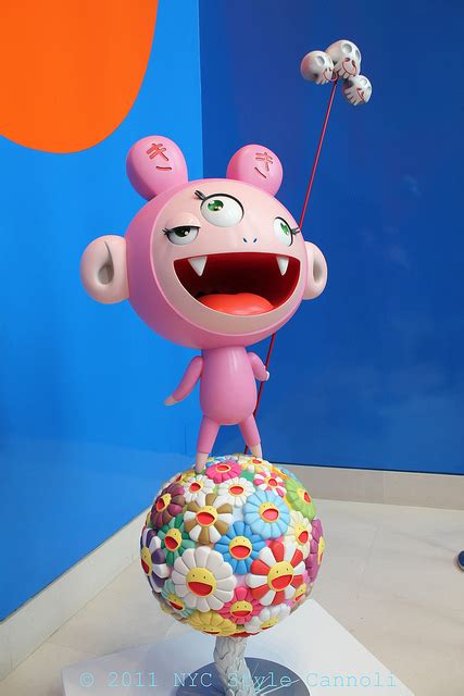 He works in fine arts media—such as painting and sculpture—as well as what is conventionally considered commercial. Photo Gallery Thursday "Takashi Murakami Kiki @ Christie's ...