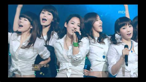 Girls Generation Gee 소녀시대 지 Music Core 20090131 Youtube