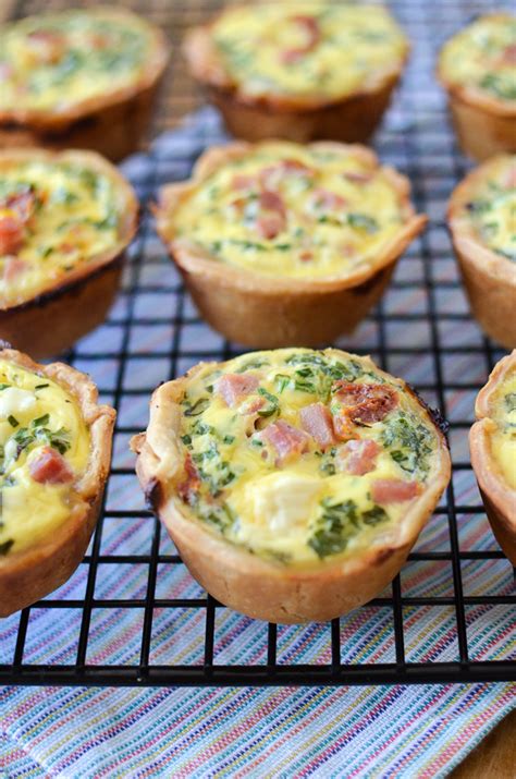Ham Sun Dried Tomato Quiche Cups Simply Whisked