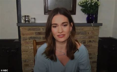 Body Language Expert Analyses Lily James In First Tv Interview Since