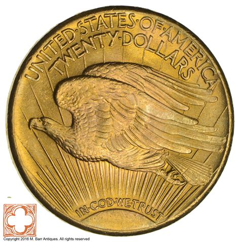 1927 2000 St Gaudens Gold Double Eagle Property Room