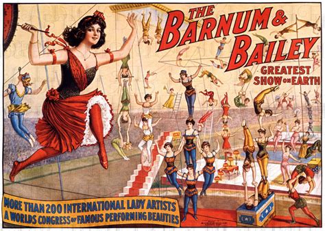 Circus Poster Old Circus Vintage Circus