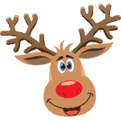 Transparent Background Reindeer Clipart  Christmas Reindeer Banner