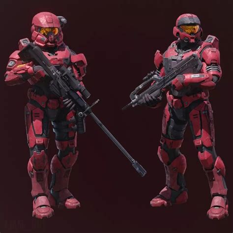 Halo Armor Crimson I Know Yesterday Campaign Surface Games