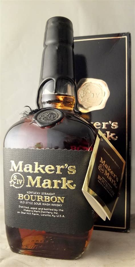 Makers Mark Black Wax Finest Whisky