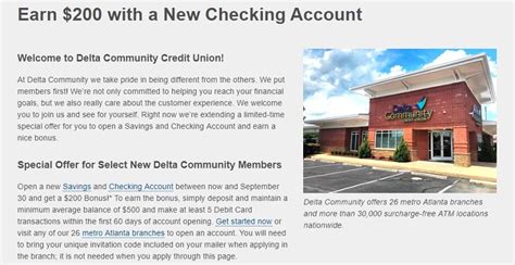 Delta community credit union credit card limit. Delta Community Credit Union Promotions: $50, $200 ...