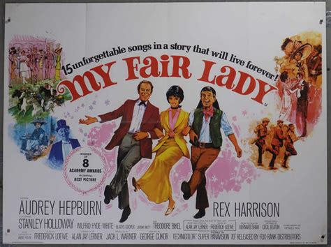 My Fair Lady Original Movie Poster Uk Quad 40x30 Simondwyer A