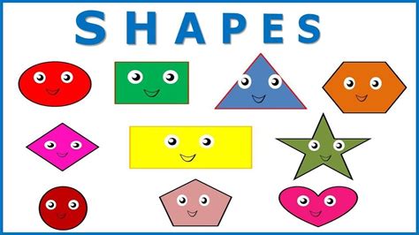 Shape For Kids Learning Shapes Preschool Shapes Song For Kids Youtube