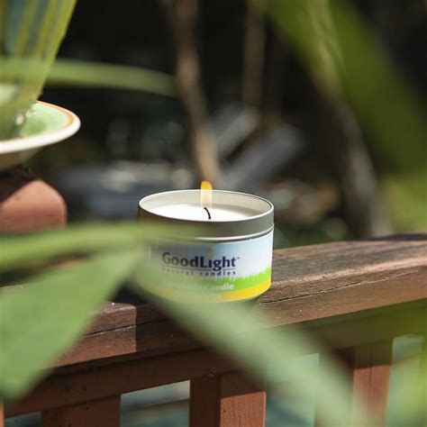 Citronella Candle Tin 6 Oz Goodlight Unpacked Living