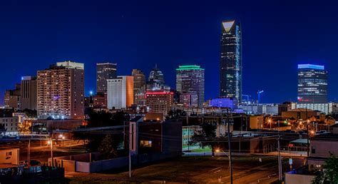 Oklahoma City Skyline Photography Prints