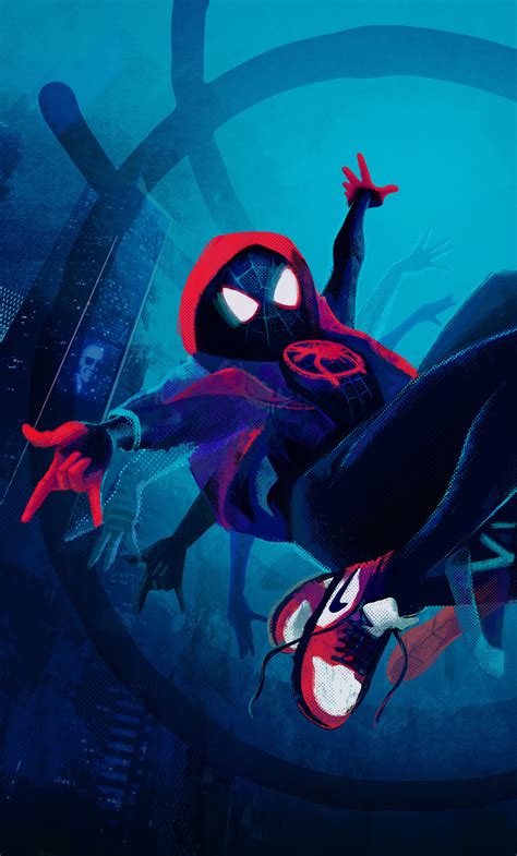 1280x2120 Spiderman Into The Spider Verse New Artwork Iphone 6 Hd 4k