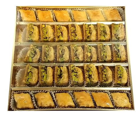 Buy Baklava Pistachio Sweets Gift Box Pieces Net G