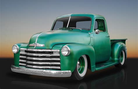 1950 chevy pickup truck photograph by frank j benz pixels