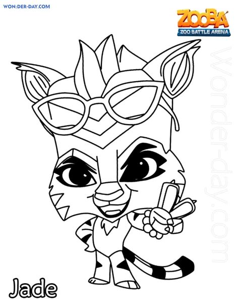 These free coloring pages are also separated into categories to make it easy to find the perfect coloring page. Zooba Coloring Pages - Free coloring pages for Kids