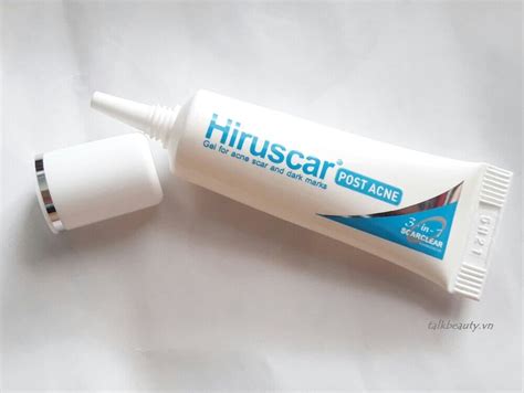 The unique formula simultaneously improves the appearance of existing acne scars, and prevents the formation of new scars. Hiruscar post acne review: mụn thâm bay đi mất - Web trang ...