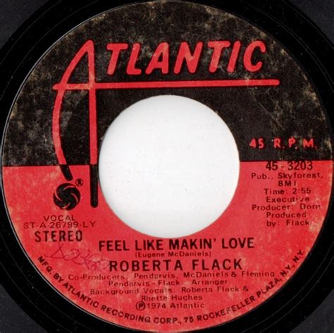 Roberta Flack Feel Like Makin Love 1974 Ly Shelley Pressing
